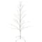 4ft. Pre-Lit White Cascade Twig Outdoor Artificial Christmas Tree, Clear Lights